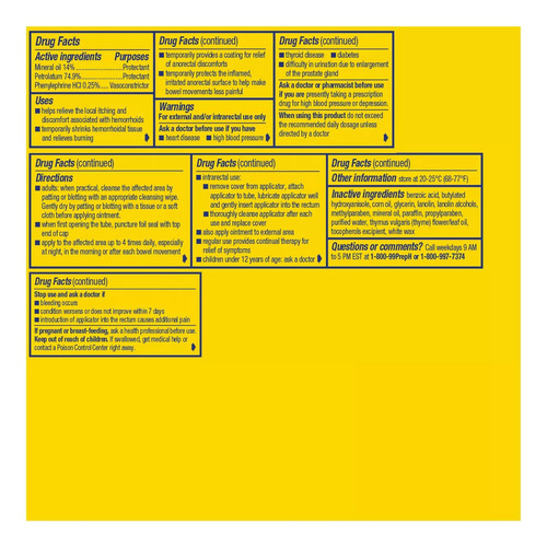 Preparation H Ointment 28g - Crema Para Hemorroides