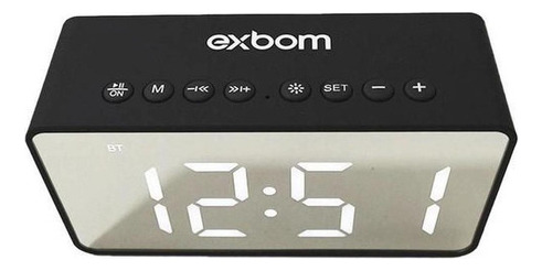 Radiodespertador Exbom CS-MT6bt