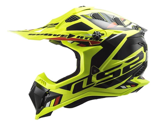 Casco Cross Moto Mx Ls2 700 Subverter Stomp - Fas