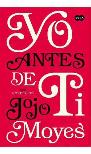 Libro Yo Antes De Ti