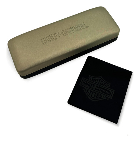 Armação Óculos De Grau Harley Davidson Hd0957 002 56 Cor Preto Fosco