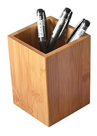 Yosco Bamboo Wood Pen Pen Holder Multi Stand Use Pencil Cup 