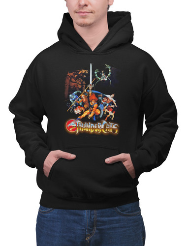 Poleron Unisex Thundercats Nombre Equipo Algodon Estampado