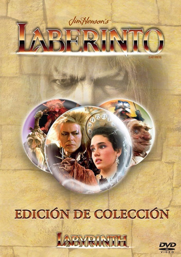 Laberinto David Bowie Pelicula Original Dvd