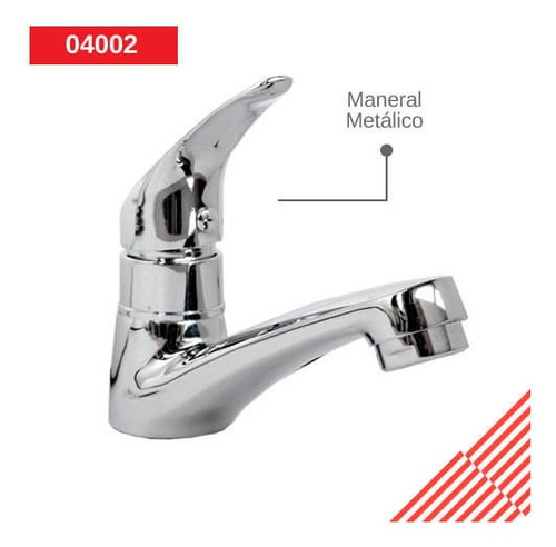 Llave Ind Lavabo Tipo Monomando Metalflu