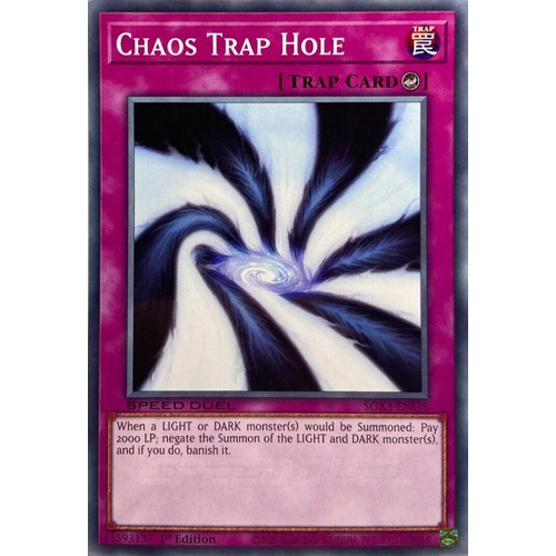 Chaos Trap Hole (sgx3-eni35) Yu-gi-oh!