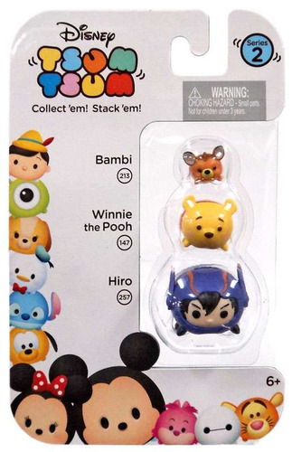 Disney Tsum Tsum Serie 2 Bambi Winnie El Pooh Y Hiro