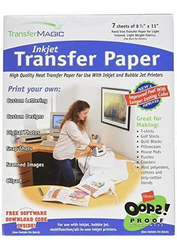 Transfer Magic Ink Jet Transfer Paper-******* X11 7 - Paquet