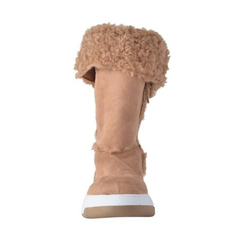 Botas De Corderito Abrigadas De Mujer Gamuza Kaila - Ferraro