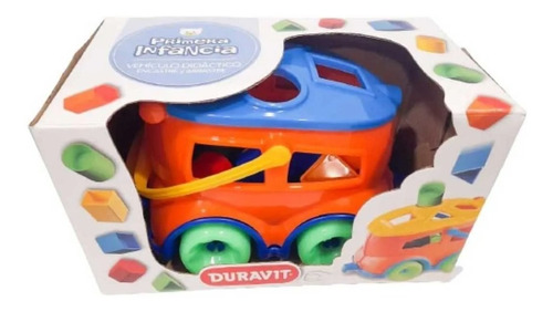 Vagon Didáctico Duravit Vehículo Con Bloques Encastre