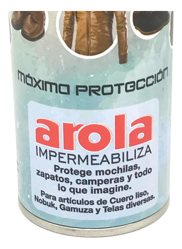 Protector De Gamuzas, Nobuck, Telas Y Cueros. Marca Arola.
