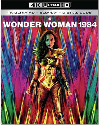 Mujer Maravilla 1984 Wonder Woman Pelicula 4k Ultra Hd + Bd