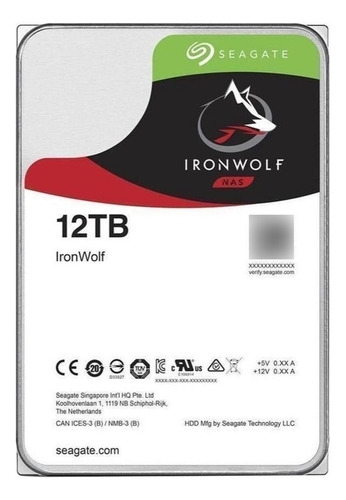 Kit Qnap Nas 4bahías 8gb Ryzen + 2 Hdd Seagate Ironwolf 12tb