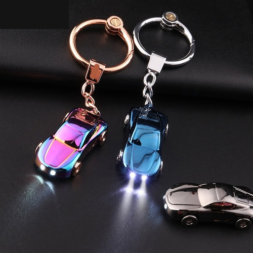 Llavero Linterna Creativo Para Coche Con 2 Modos De Luz
