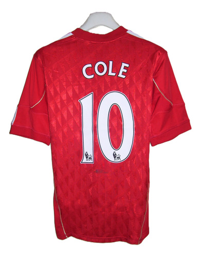 Liverpool Camiseta Adidas 2010 #10 Joe Cole (Usado)