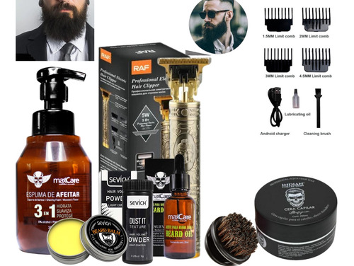 Cera Buffalo De Cabello Y Barba Mas Kit De Barba 