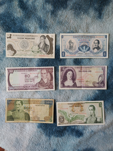 Billetes Antiguos 