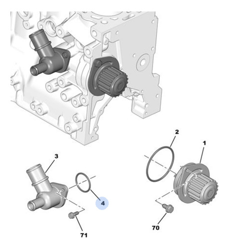 Oring Anel Vedacao Citroen C4 120698