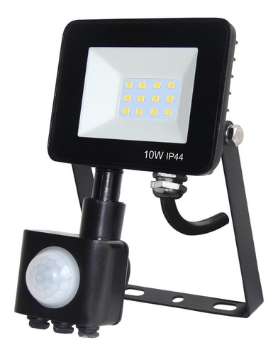 Luz Foco Proyector ( Reflectores Slim C/sensor 10w 6500k