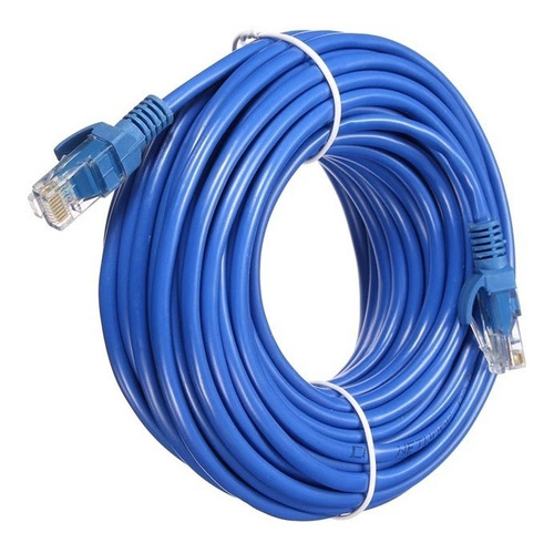 Cable De Red 15 Metros Armado Utp Pc Módem Smart Cat. 5e Rj4