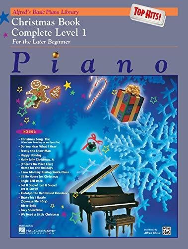 Book : Alfreds Basic Piano Library Top Hits! Christmas _m