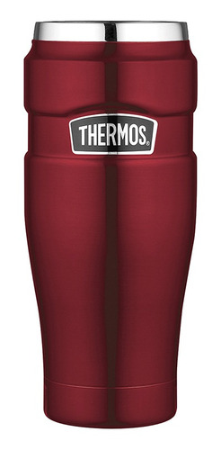 Termo Mug Acero Inox Rojo 470ml Thermos