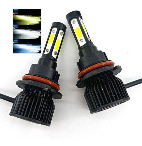 Par Ampolletas Turbo Led H4 V7 6500k 12000lm 12v 24v Calidad