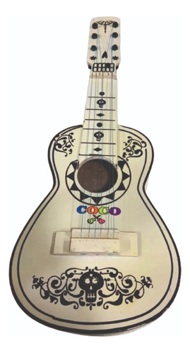 Guitarra  Artesanal De Juguete Coco Infantil