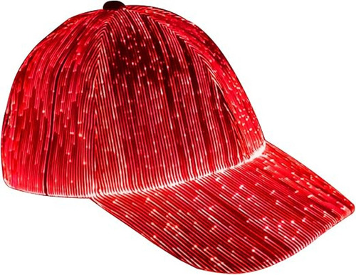 Ruconla - Gorra De Fibra Óptica Led Con 7 Colores Luminosos