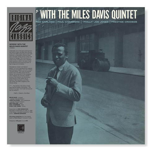 Vinilo: Trabajando Con El Quinteto De Miles Davis Jazz Class