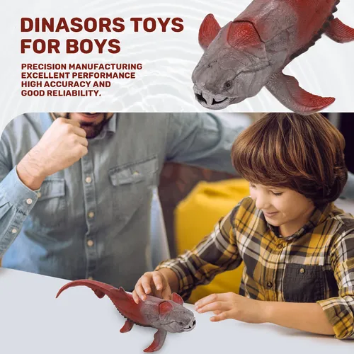 Maqueta De Dinosaurio Dunkleosteus De Juguete De 20 Cm De Cr