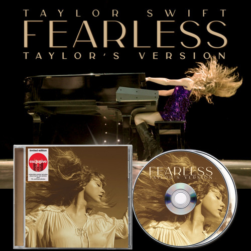Taylor Swift - Fearless ( Taylor's Version ) - Cd Target Ed.
