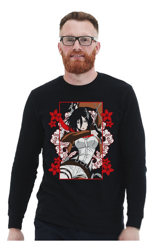 Polera Ml Attack On Titan Ataque De Los Titanes Shingeki No