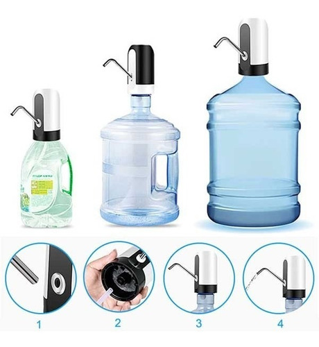 Imagen 4 de 5 de Dispensador De Agua Recargable - Extrae Agua Del Botellon