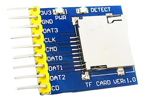 Módulo De Tarjeta Memoria De Memoria Slot Lector Para Avr