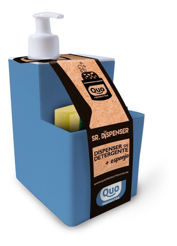 Dispenser Detergente Con Porta Esponja Quo Pettish Online