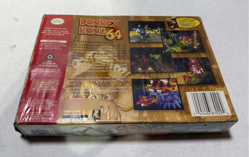 Donkey Kong 64 | Nintendo 64 Completo En Caja (Usado)