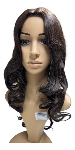 Peruca Wig Orgânica Ondulada Charmosa Linda - Super Oferta