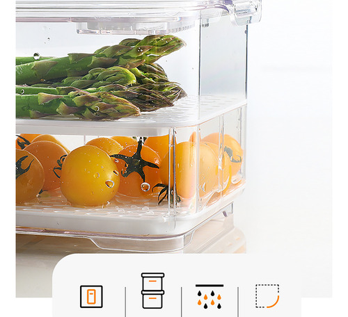 Caja De Almacenamiento Para Contenedores Frescos, Contenedor