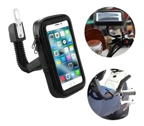 Suporte De Celular Articulado Para Moto Prova D´água 6.7''