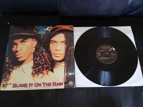 Milli Vanilli - Blame It On The Rain - Vinilo 12 