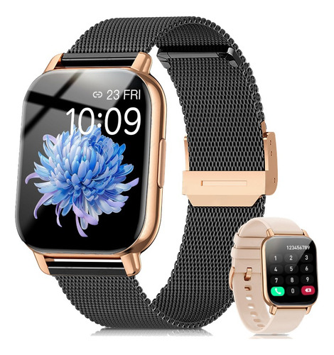 Smartwatch Impermeable Con Llamadas Por Bluetooth P/mujer