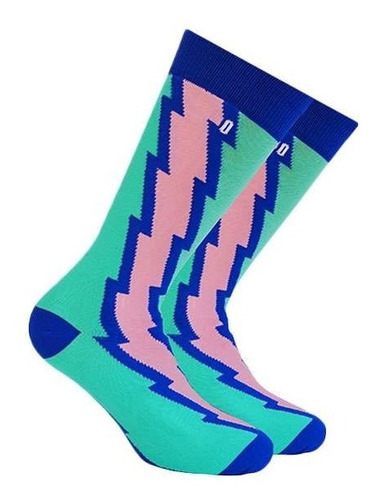 Calcetines Divertidos - Thunder Aqua - Socks