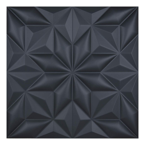 Panel Pared Decoartive Piramide Negra