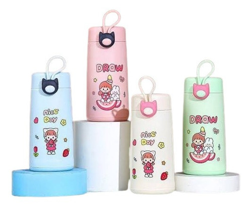 Tomatodo Kawaii Con Stickers 300 Ml Nice Day 