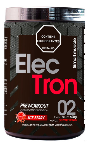 Preworkout Electron 600gr - Unidad a $110000