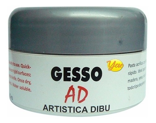 Gesso Acrilico Pasta 80 Gr (15581).a-d