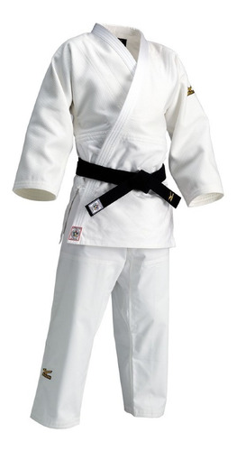 Kimono Mizuno Yusho Selo Ijf Approvado, Branco