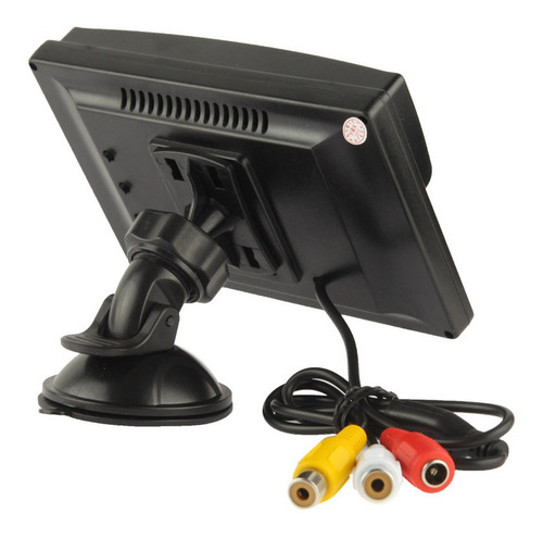 Monitor Vehiculo Tft Lcd Color 5 Soporte Seguridad