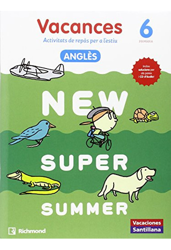 New Super Summer Sb 6 + Audio 6 Catalan - 9788466823081